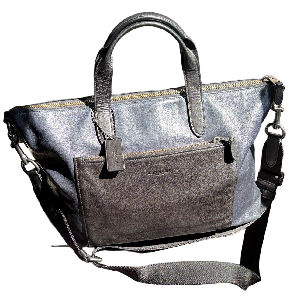 Coach Metropolitan Soft Briefcase Bag w/ Strap &Hang Tag Light wear